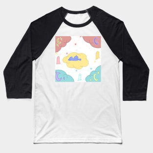 Duck on Cloud #1b Baseball T-Shirt